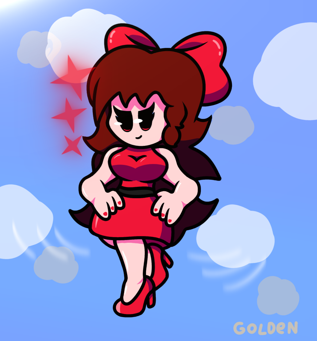Princess GF floating around