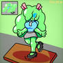 She do be dancing even