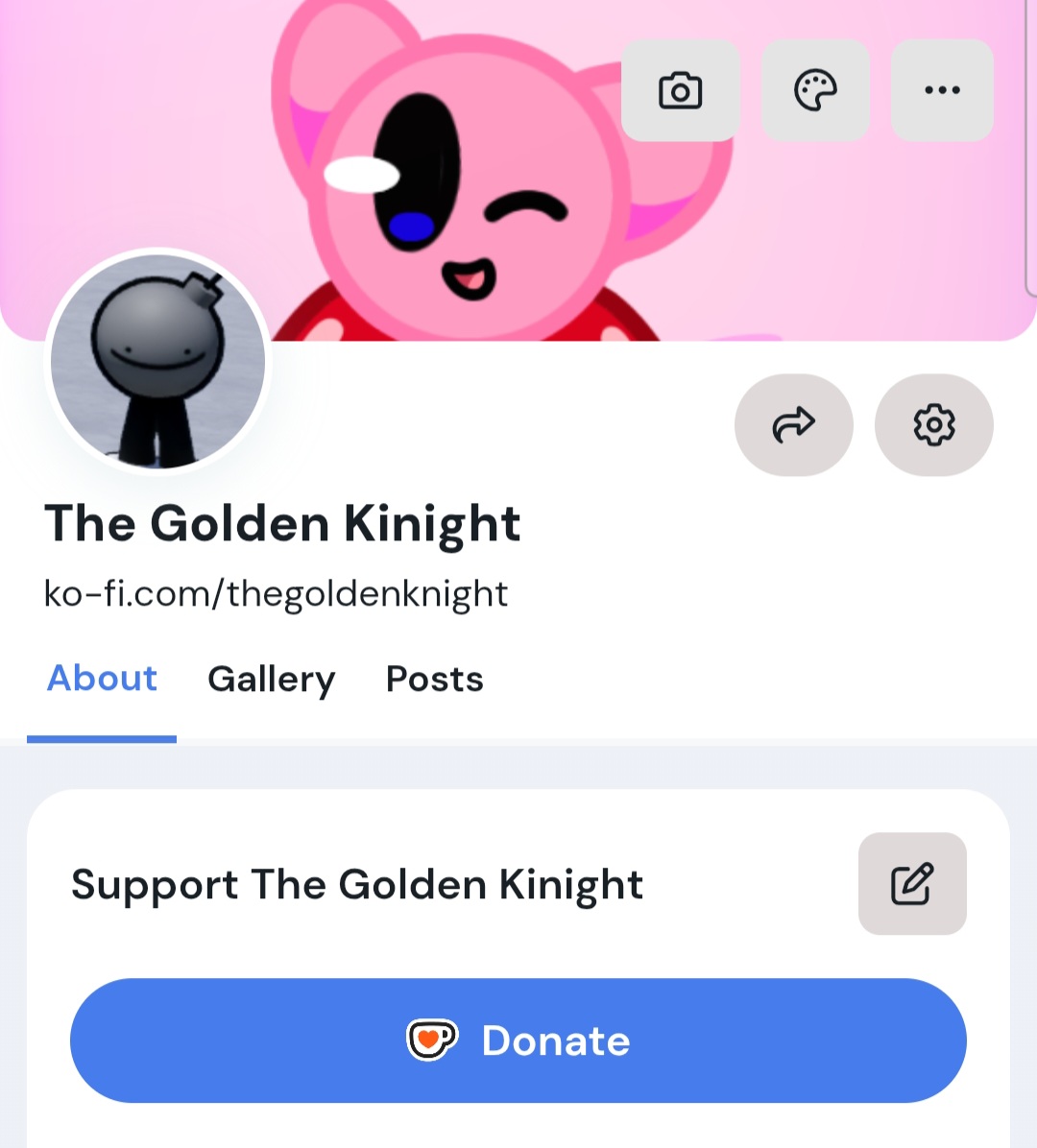 I have a Kofi page ^^