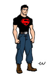 Young Justice Superboy sketch