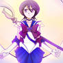 Rukia as Sailor Saturn