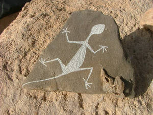 Lizzard Petroglyph