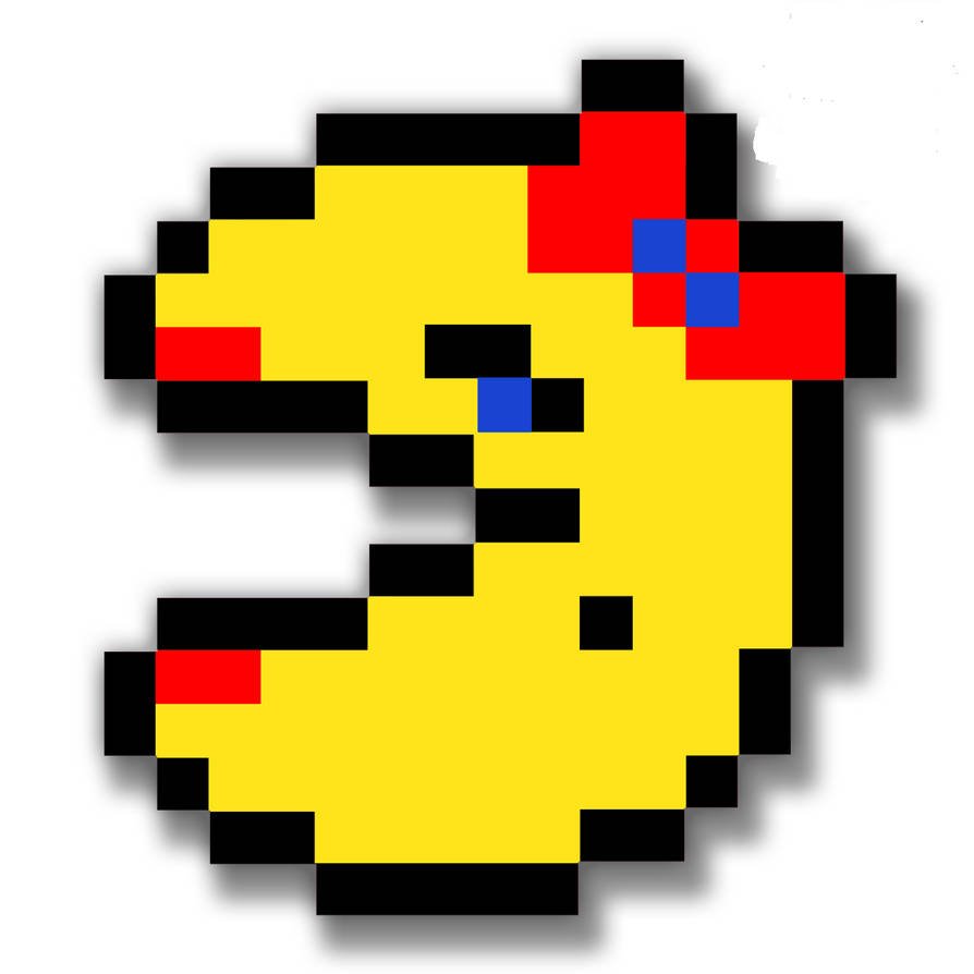 ms pacman bit by south-bay-games on DeviantArt