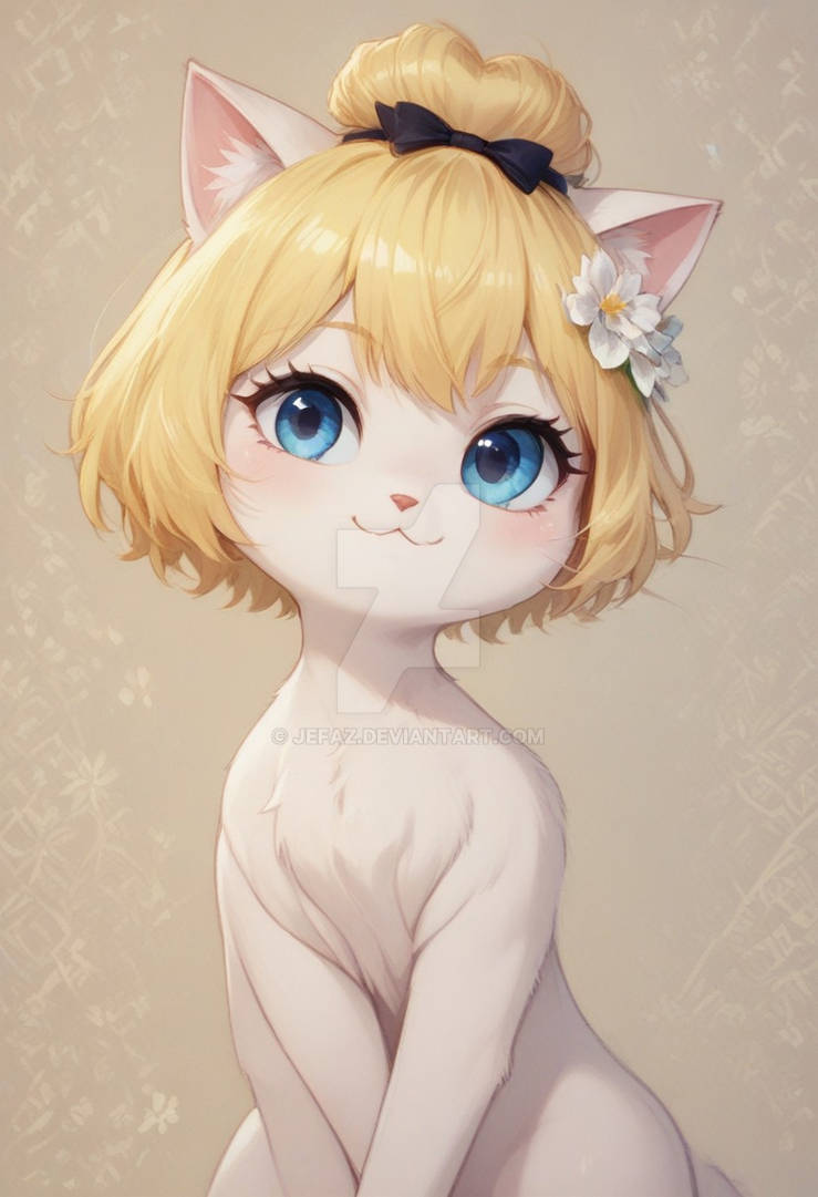 Meowsette Mewsette (Hair change) by jefaz on DeviantArt