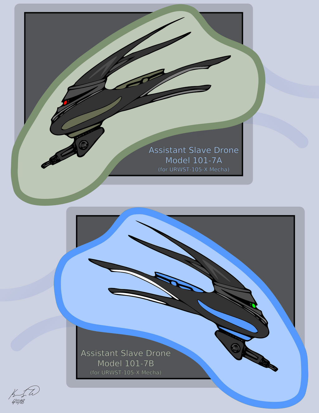Assistant Slave Drones by PlasmaFire3000