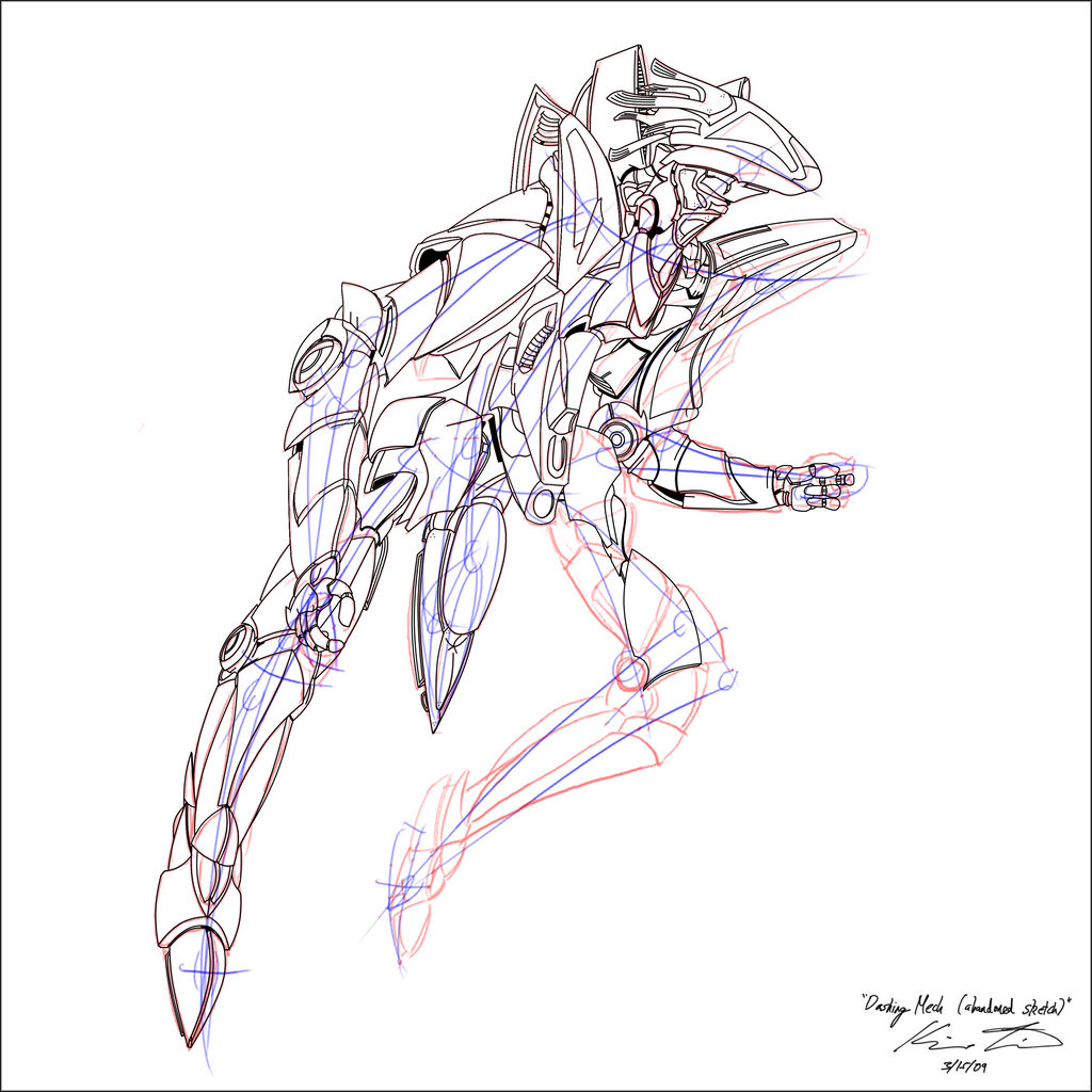The Mecha Sketchbook - 16 by PlasmaFire3000