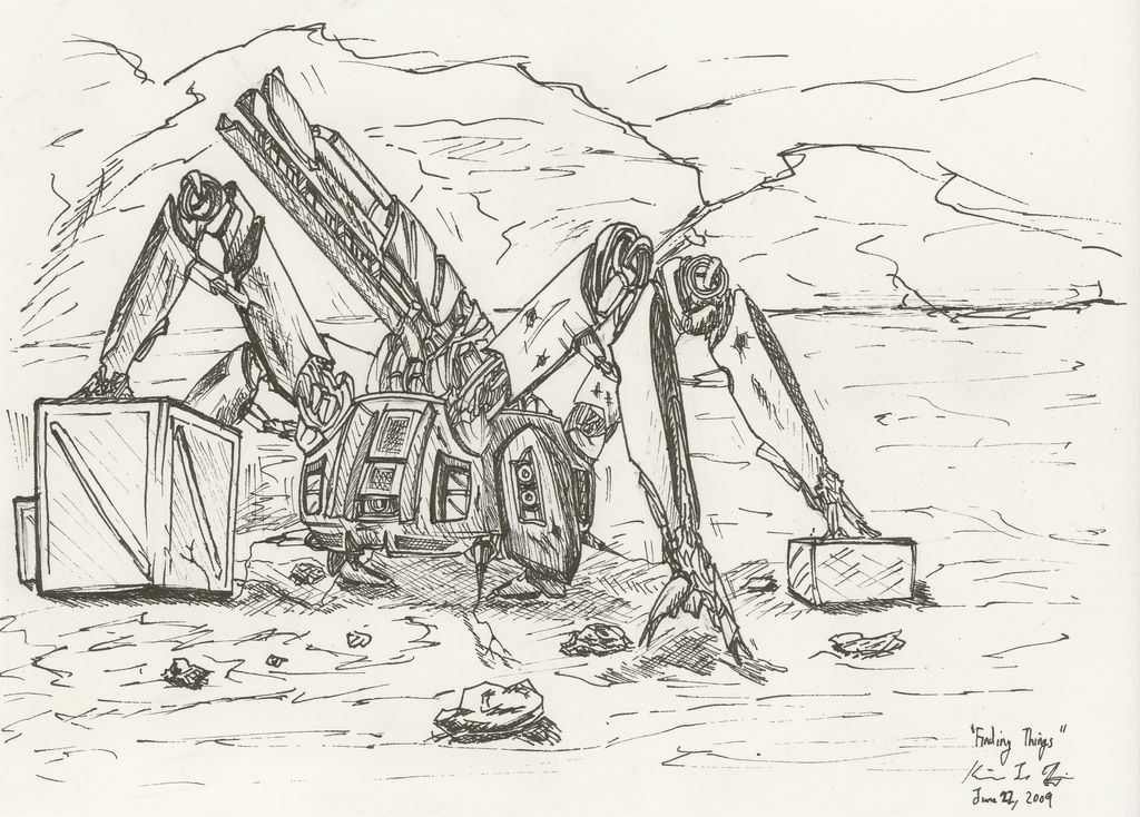 The Mecha Sketchbook - 23 by PlasmaFire3000