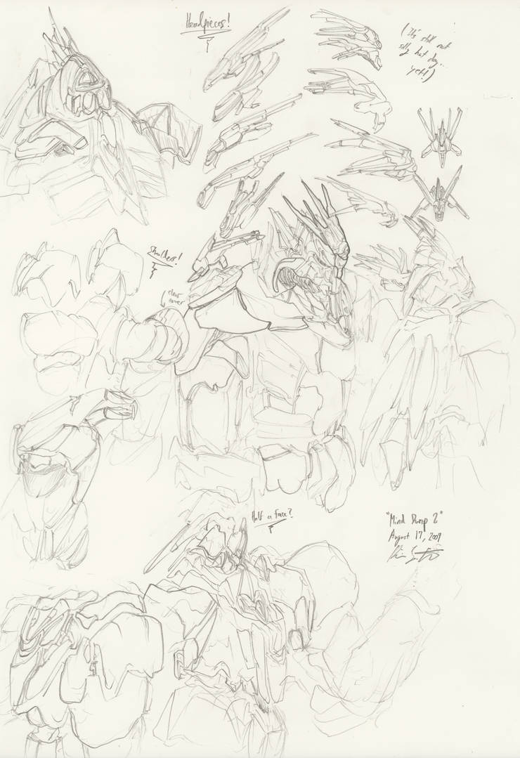The Mecha Sketchbook - 24 by PlasmaFire3000
