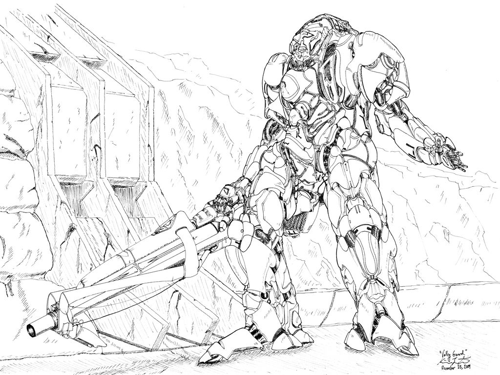Valley Guard by PlasmaFire3000