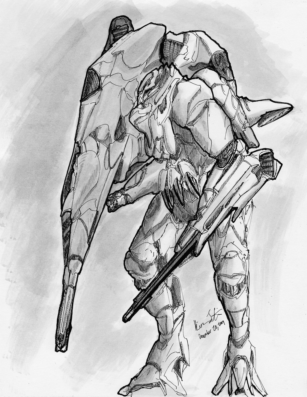 The Mecha Sketchbook - 26 by PlasmaFire3000