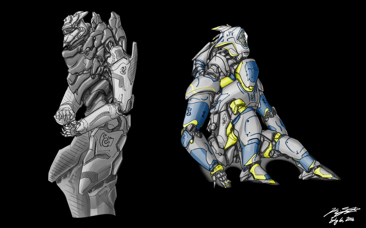 The Mecha Sketchbook - 34 by PlasmaFire3000