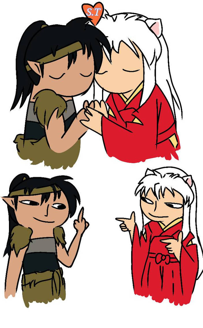 Inuyasha and Koga by Satorutaisho on DeviantArt
