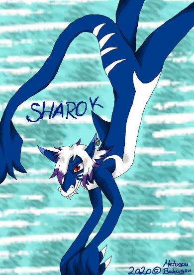 Sharok the shark by KingExplosionArt on DeviantArt