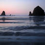 sea stacks