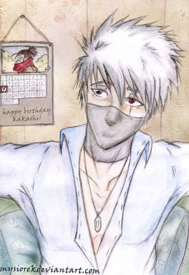 +happy birthday kakashi+