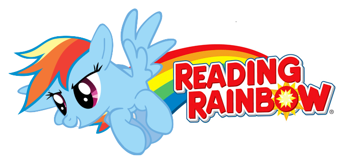 Reading Rainbow Dash