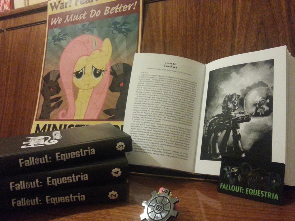 Russian print edition Fallout: Equestria