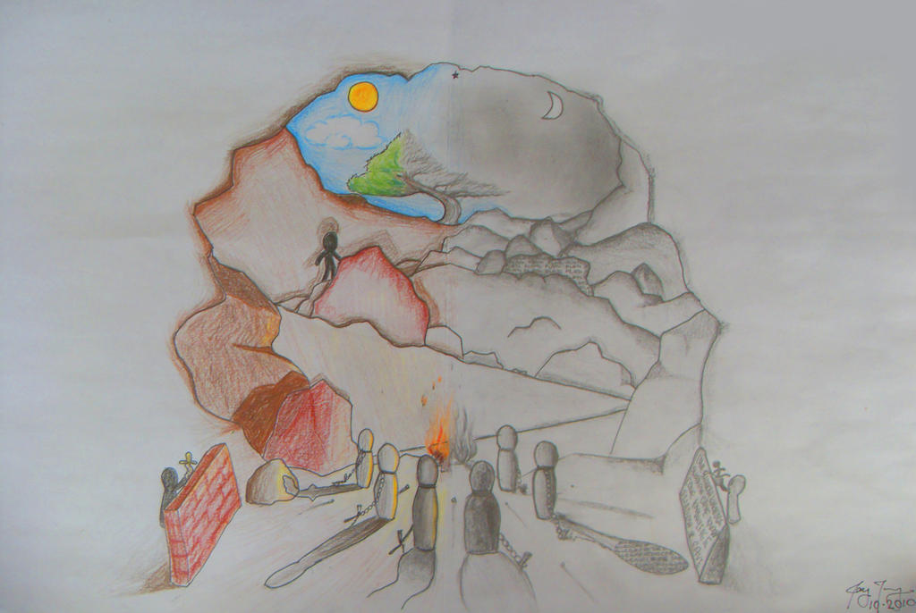 Allegory of the Cave by AlwayseSmile on DeviantArt