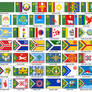 Flags of the Union of Sovereign Republics c. 1999