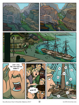 Recollection City page 51 - The boat to Narrati