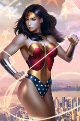 Wonder Woman by megurobonin
