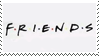 Friends logo white bg by Claire-stamps