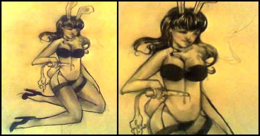 Bunny Pin-up