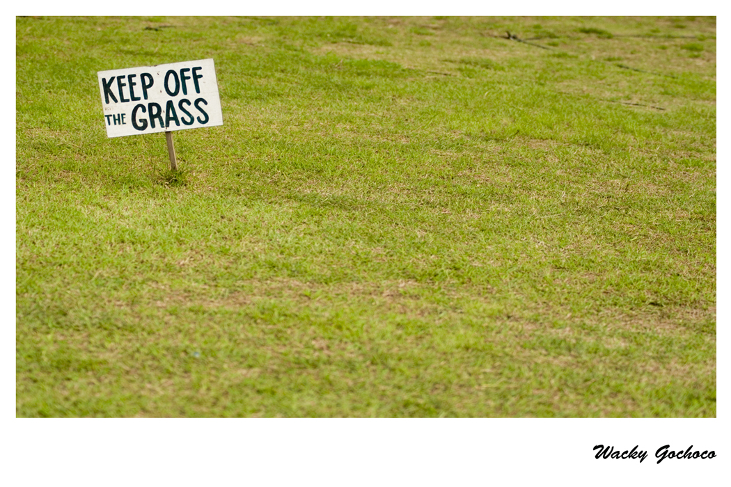 Keep Off the Grass