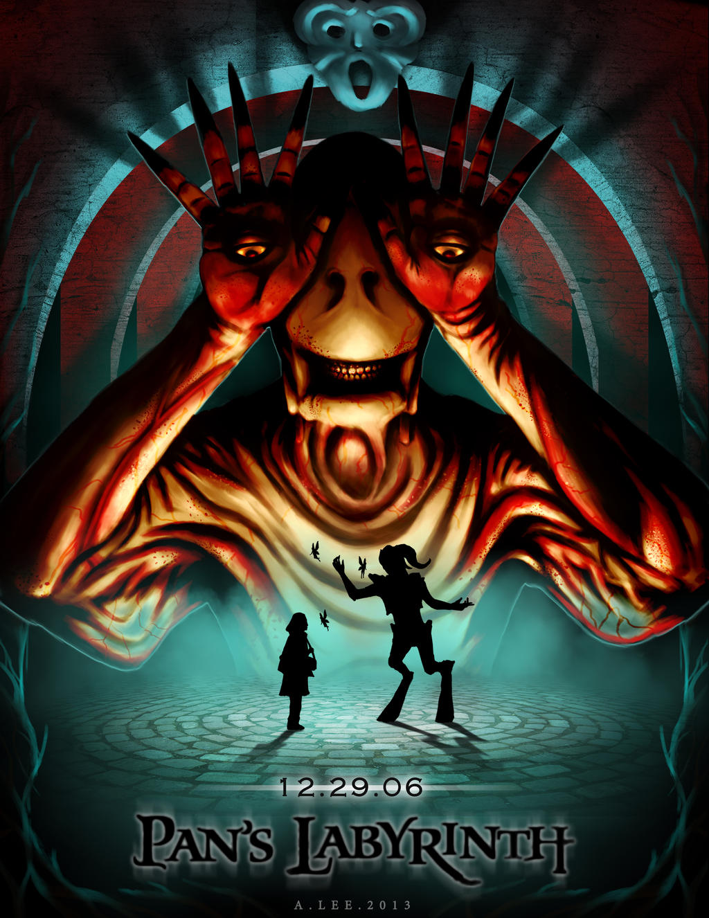 Pan's Labyrinth Movie Poster by aplillustration on DeviantArt