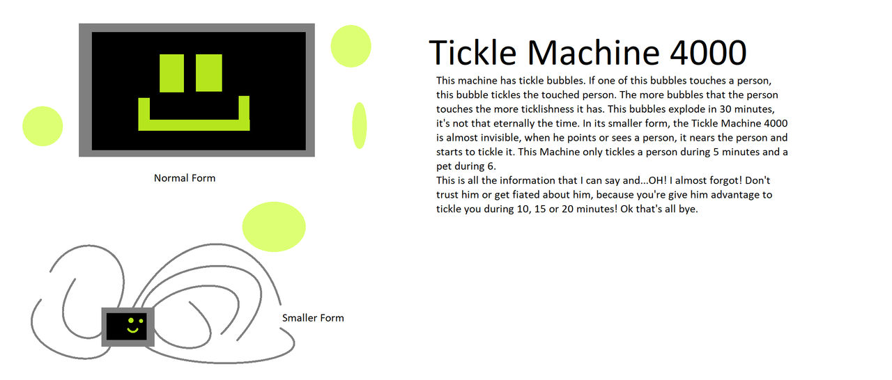 Tickle Machine 4000 by OctodrawerNintendo39 on DeviantArt