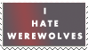 Werewolf Hate stamp