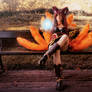 Ahri Firefox Photo Cosplay 2/3