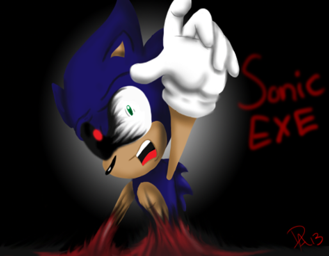 SONIC.EXE SE TRANSFORMANDO EM 