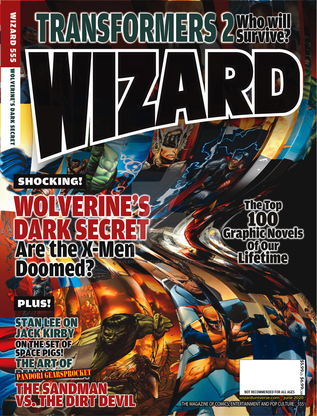 Wizard cover layout pandori by rulenumberfive on DeviantArt