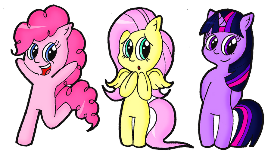 Three Ponies