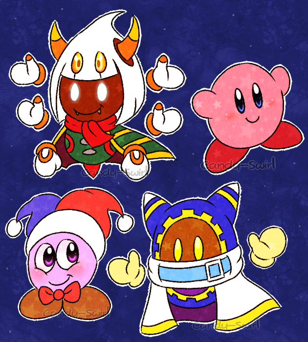 Little Kirby Characters