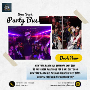 The Best Party Bus Rentals in New York