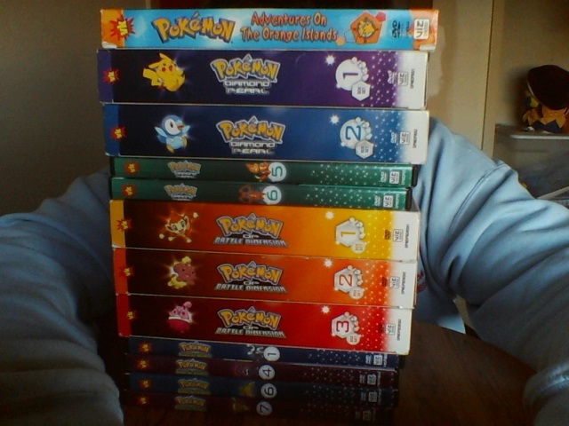 All My Pokemon DVDs