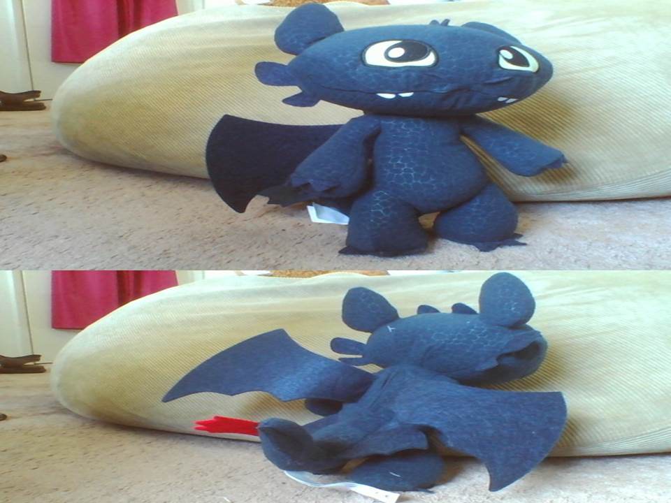 My Talking Toothless(HTTYD) Plush