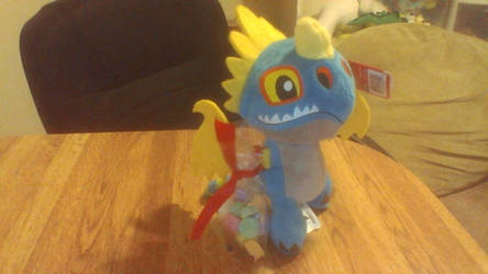 HTTYD Stormfly Valentine's Day Plush by PokeLoveroftheWorld