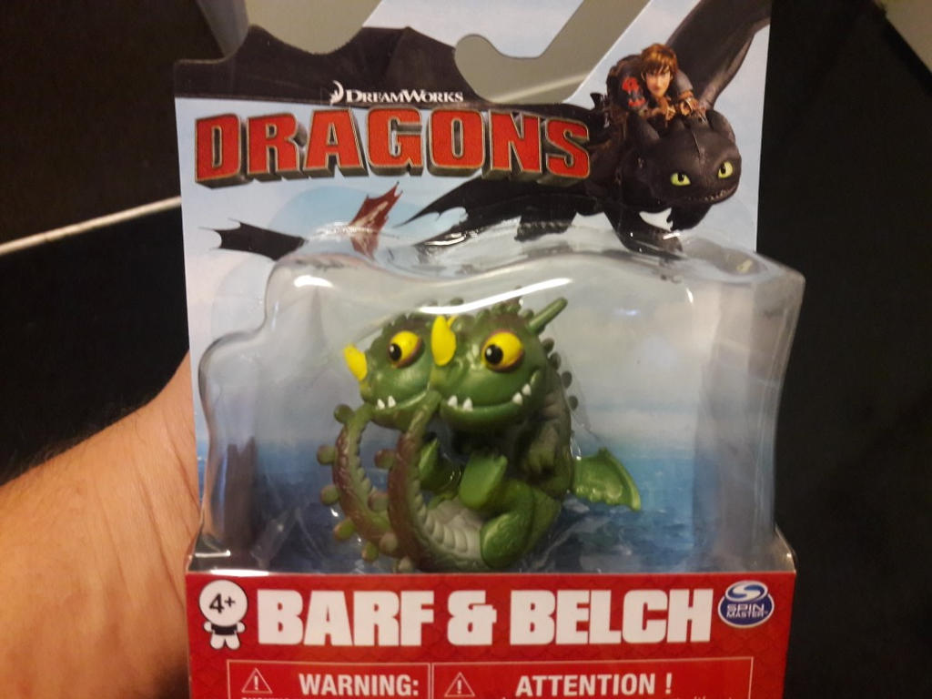 2017 Barf and Belch HTTYD Chibi Figure