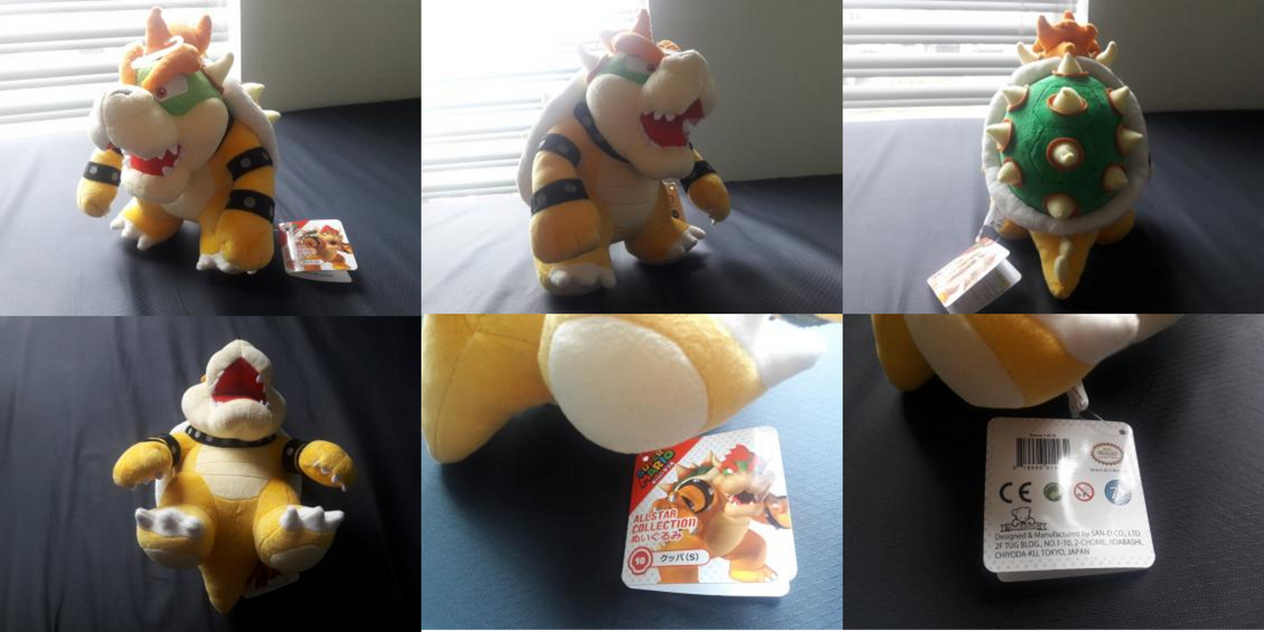 All star on sale bowser plush