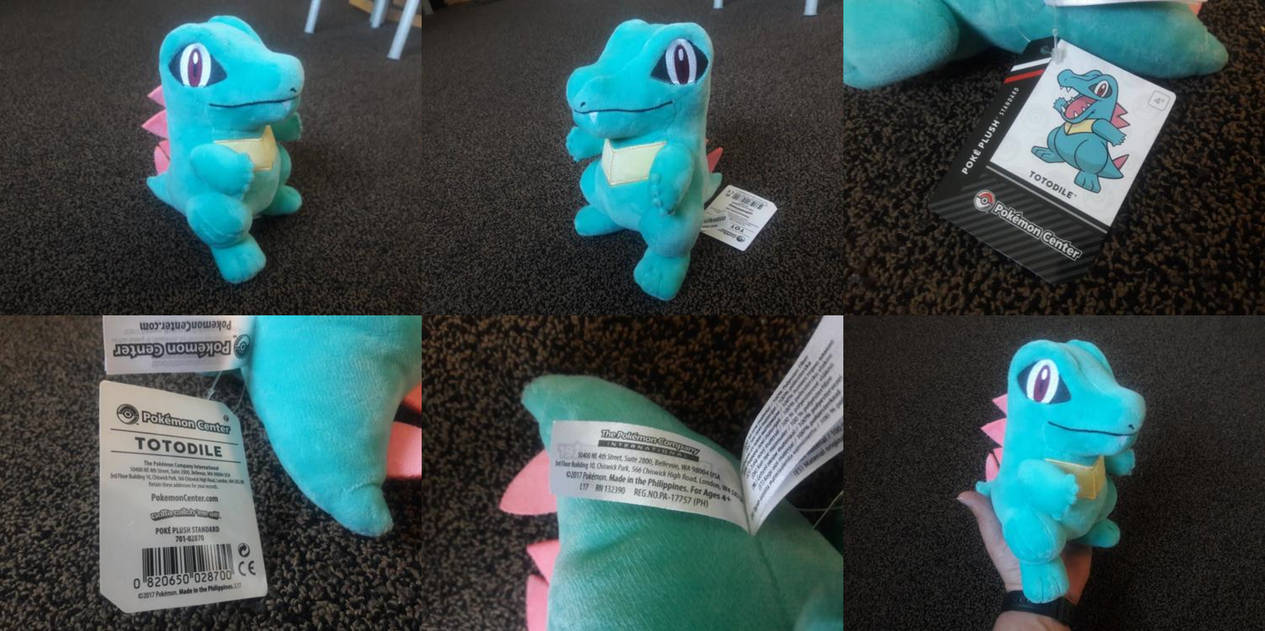17 Us Pokemon Center Totodile Plush By Pokeloveroftheworld On Deviantart 17 Us Pokemon Center Totodile Plush By Pokeloveroftheworld On Deviantart