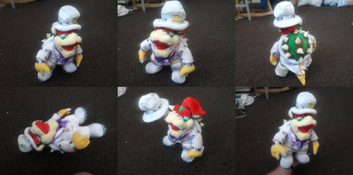 Super Mario Odyssey Wedding Bowser Custom Plushie