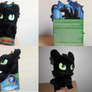 2019 Spin Master Squeeze and Roar Toothless Plush