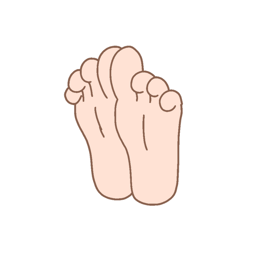8 Toed Bare Feet Base (Side view) (Gacha Skin) by Oly670 on DeviantArt