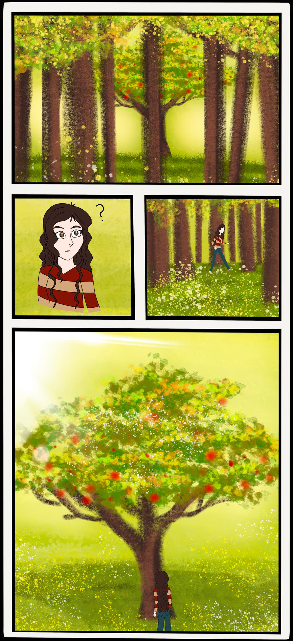 Exploring Her Exploring her surroundings by CherryAndLeo on DeviantArt