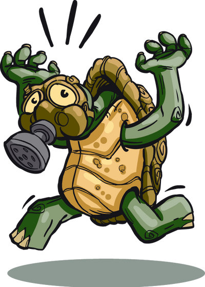 Masked Turtle by kaztorama on DeviantArt