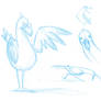 Seagull sketch 1