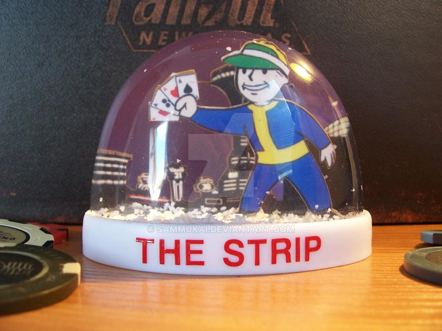 The Strip snowglobe